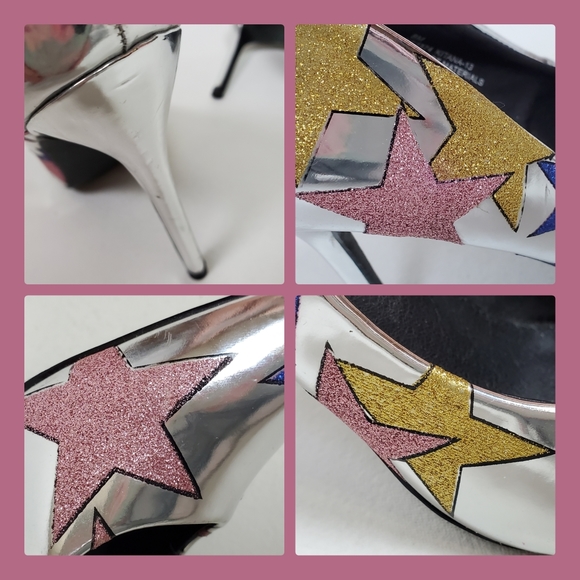 Glitter star pumps - Picture 8 of 8